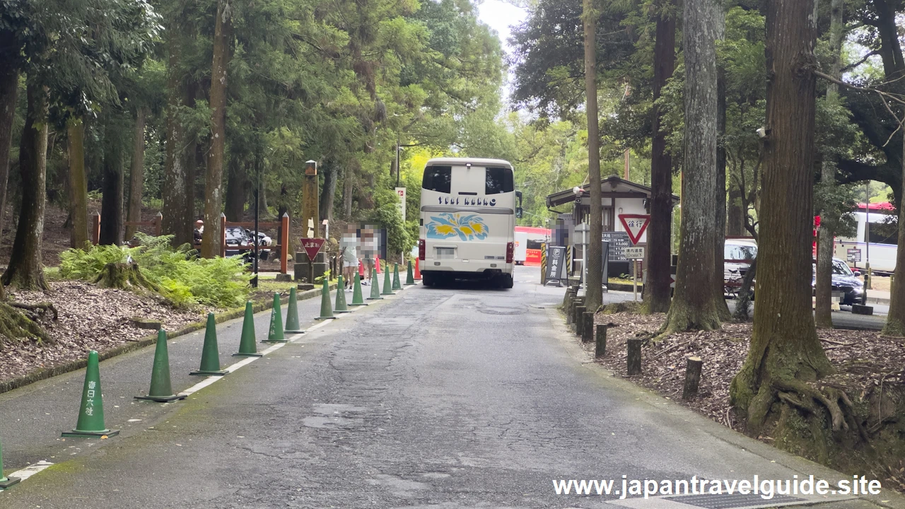 春日大社の駐車場の場所(8)