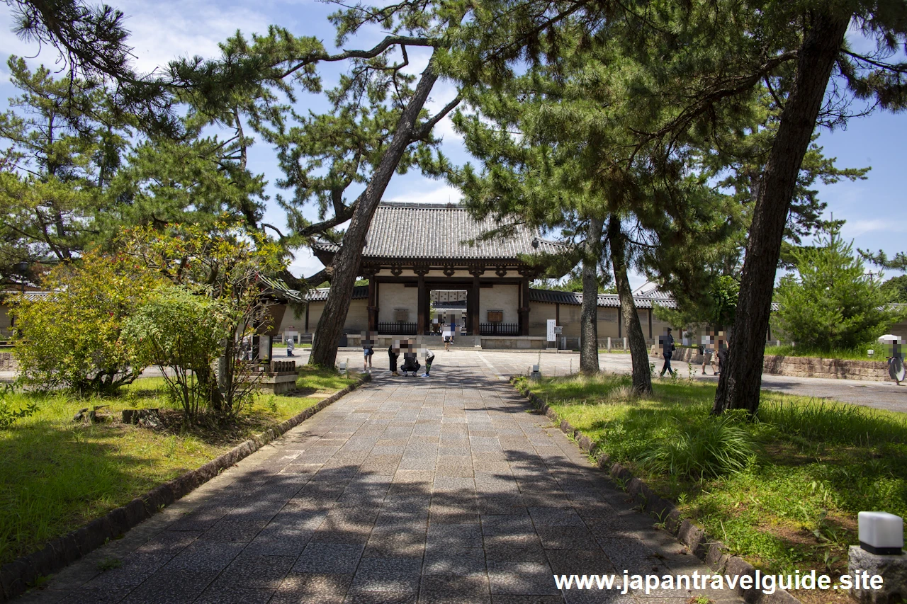 南大門：法隆寺の見どころ(1)