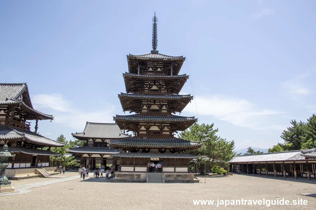 五重塔：法隆寺の見どころ(1)