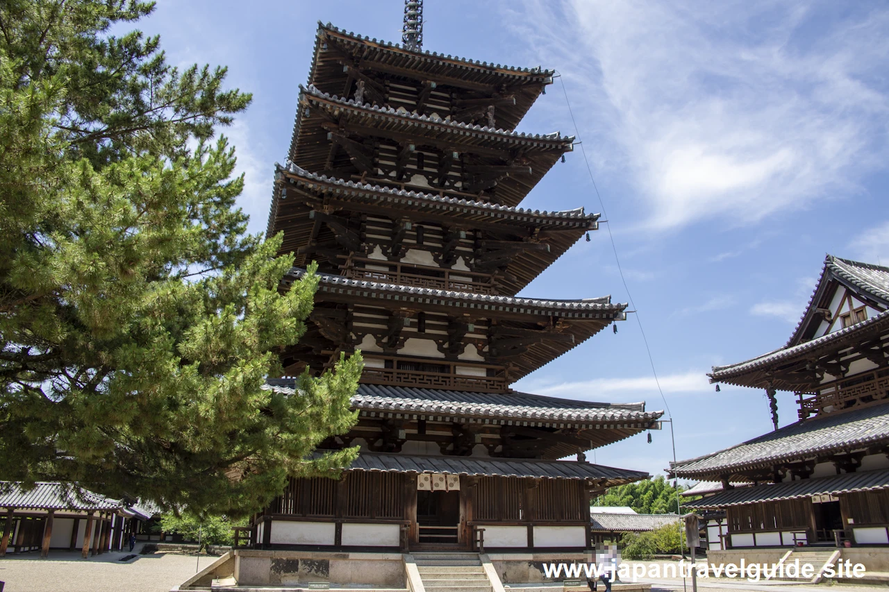 五重塔：法隆寺の見どころ(4)