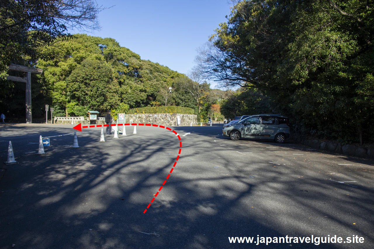 第三駐車場：熱田神宮の無料のおすすめ駐車場(5)