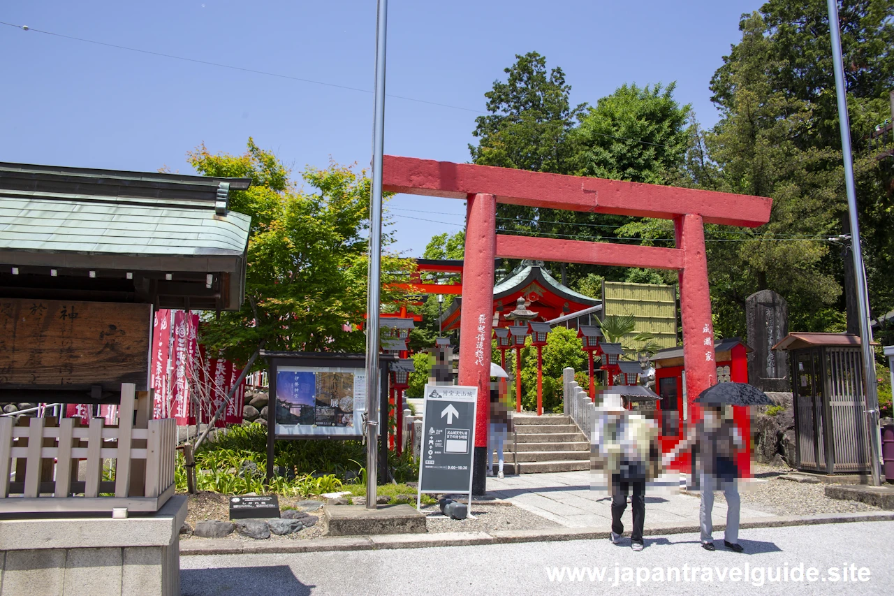 三光稲荷神社：犬山城の見どころ(1)