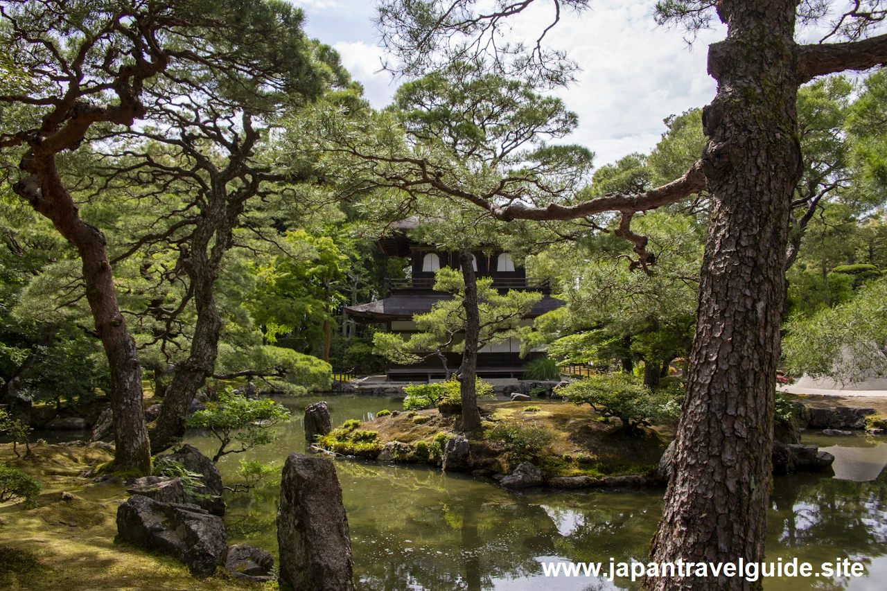 錦鏡池：銀閣寺の見どころ(1)