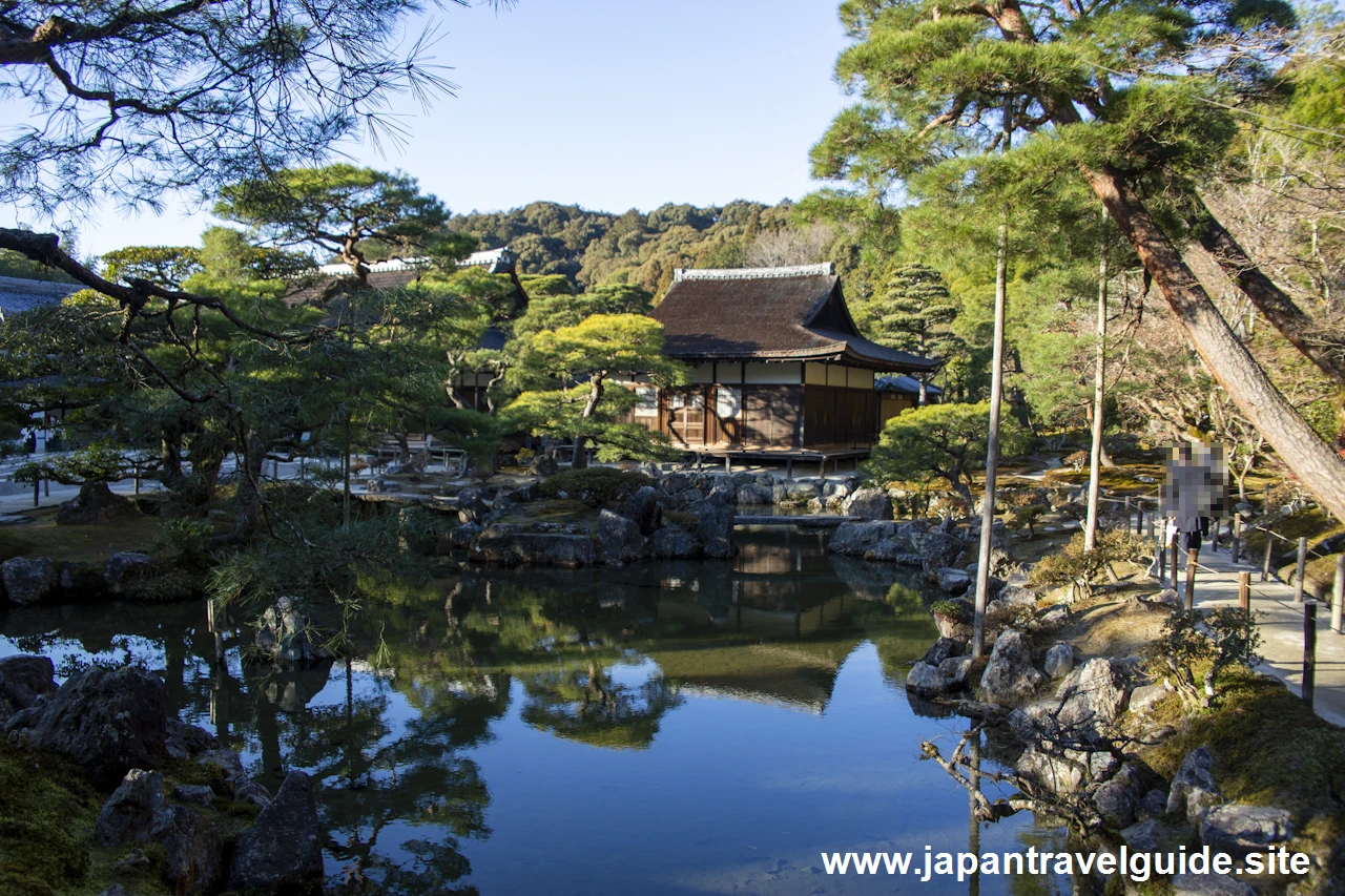 錦鏡池：銀閣寺の見どころ(9)