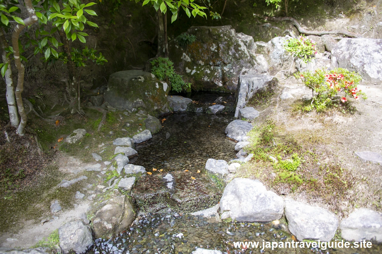 漱蘚亭跡とお茶の井：銀閣寺の見どころ(2)