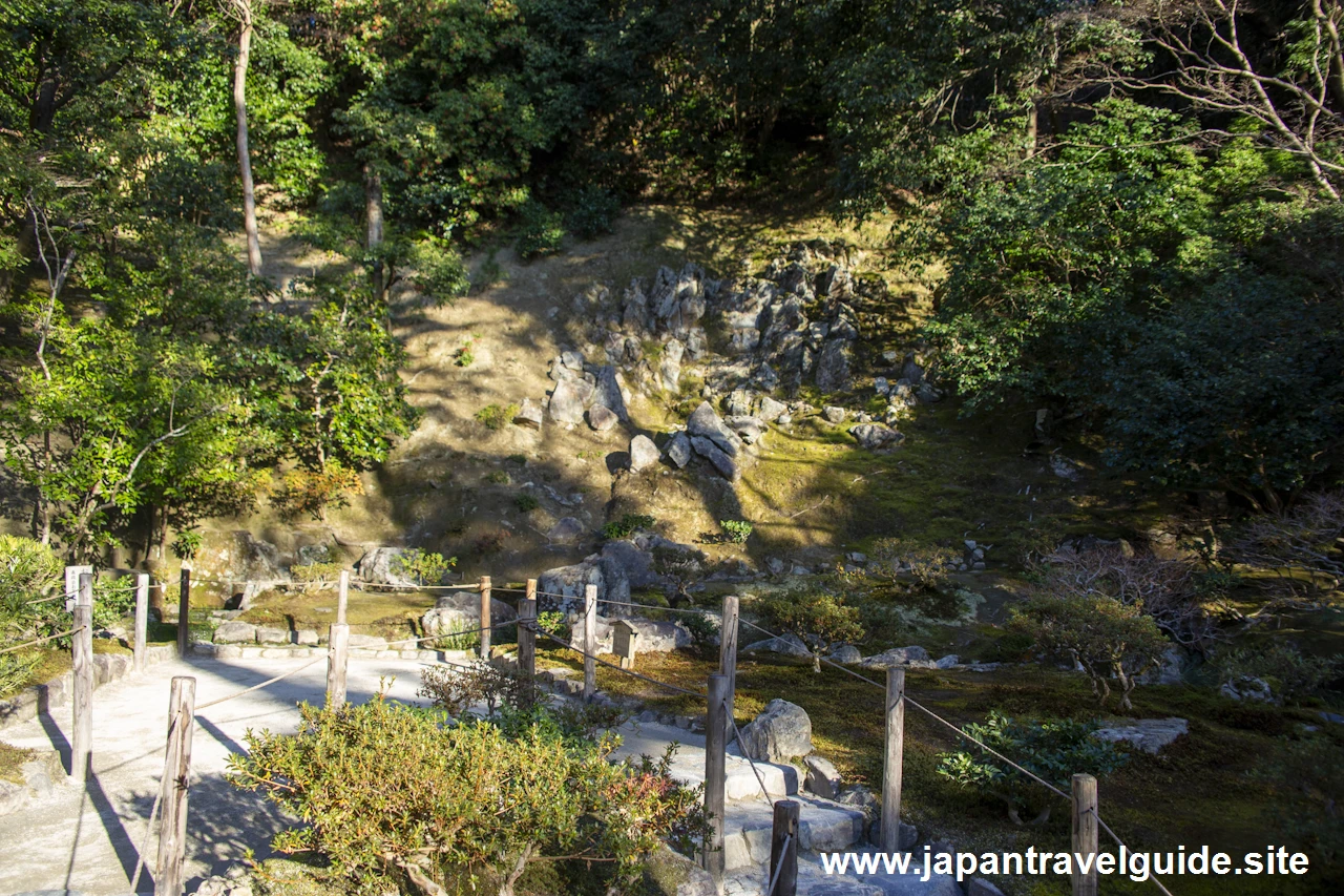 漱蘚亭跡とお茶の井：銀閣寺の見どころ(4)