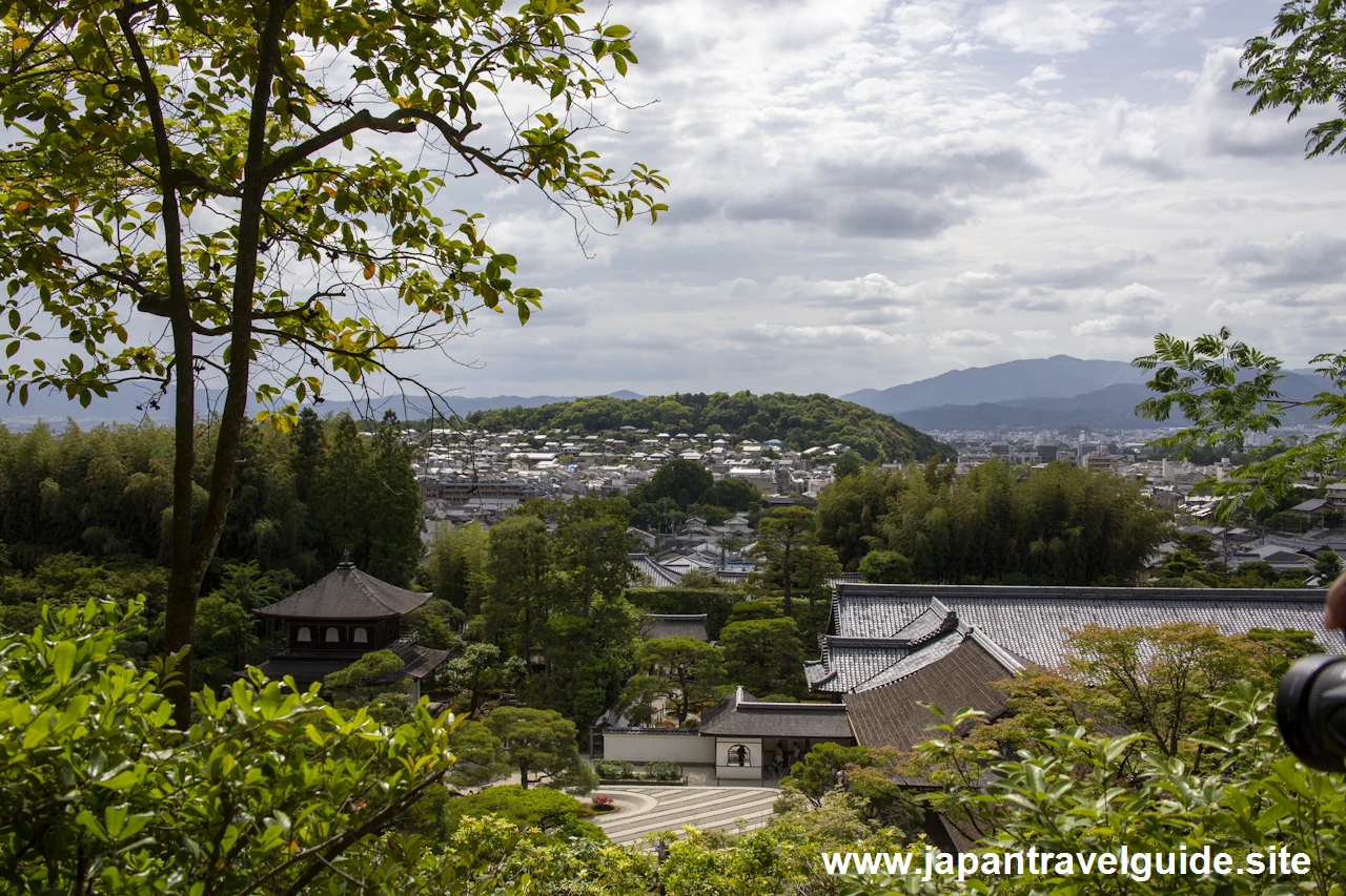 展望所：銀閣寺の見どころ(1)