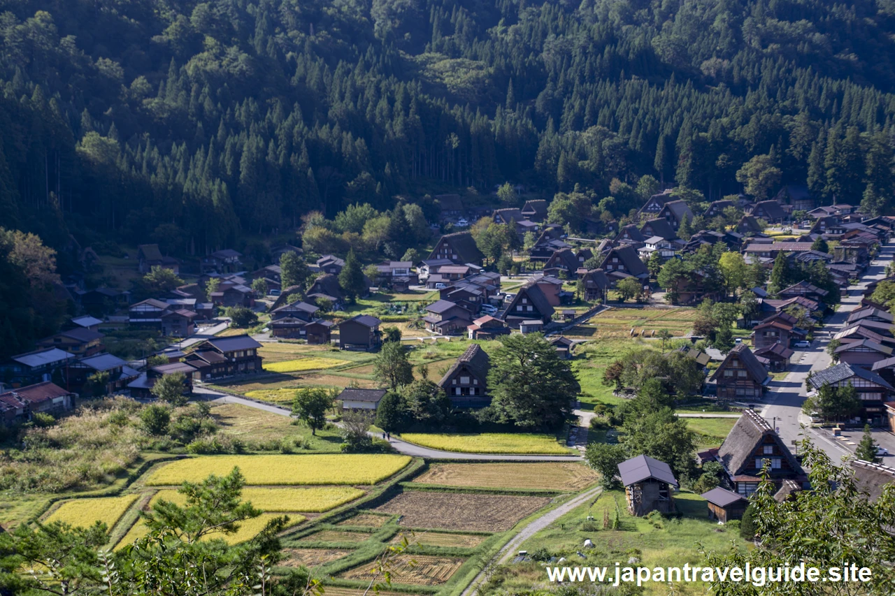 展望台：白川郷の見どころ(3)