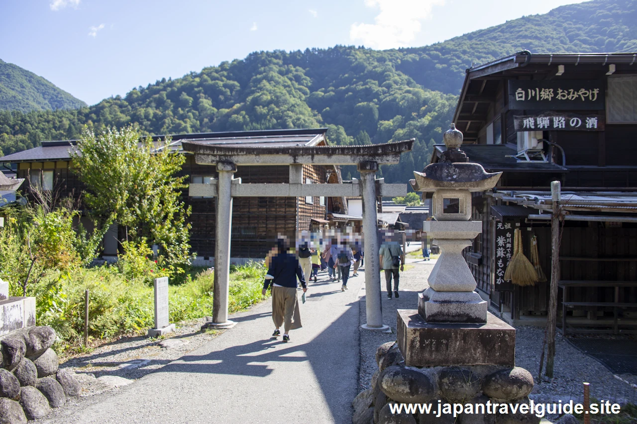 白川郷の景観：白川郷の見どころ(1)