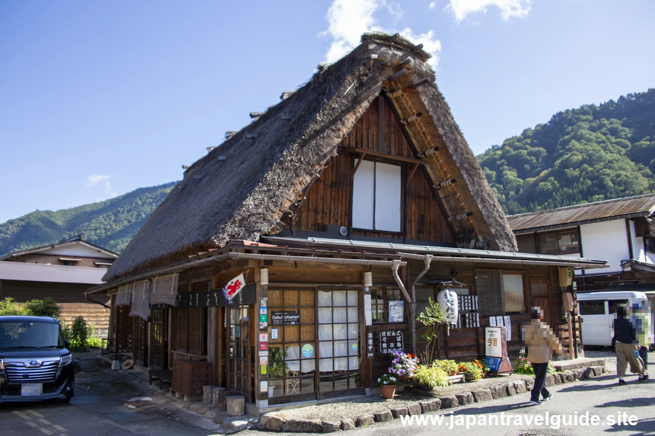 食事喫茶 今昔：白川郷の見どころ(1)