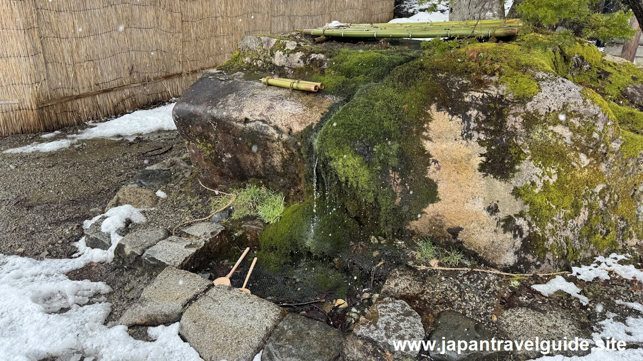 白川八幡神社の雪景色：白川郷の雪景色の見どころ(3)