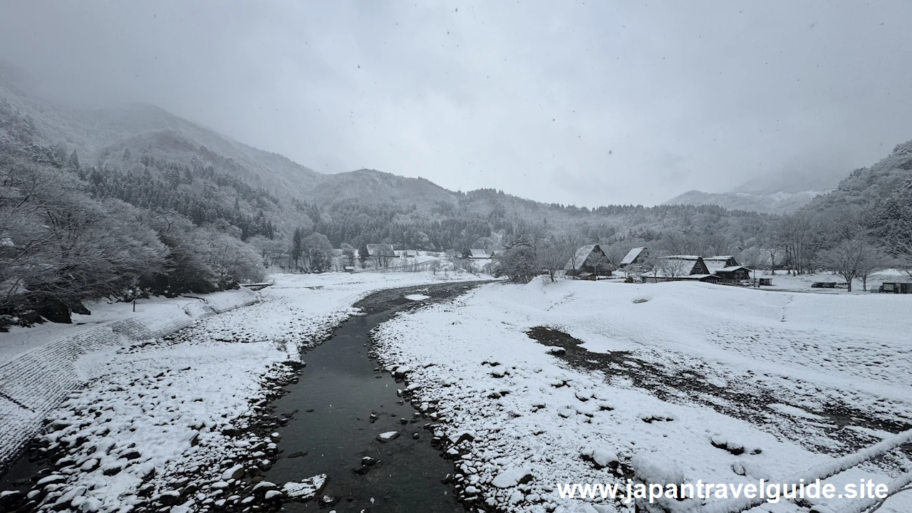 であい橋：白川郷の雪景色の見どころ(5)