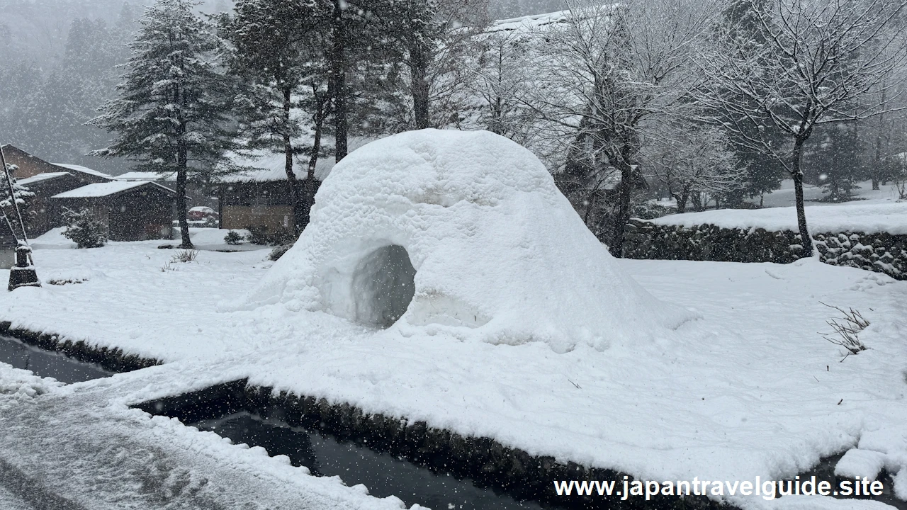 かまくら：白川郷の雪景色の見どころ(2)