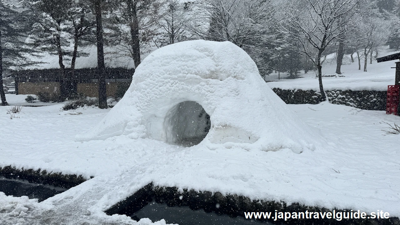 かまくら：白川郷の雪景色の見どころ(3)