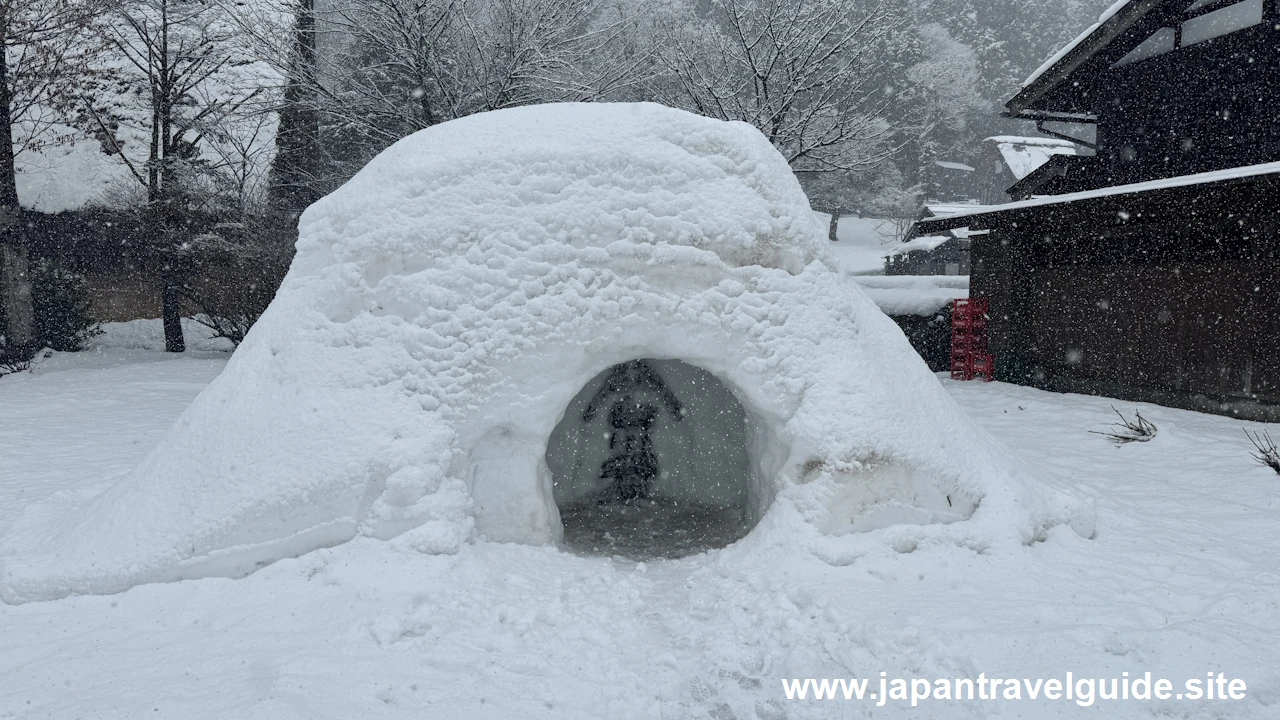 かまくら：白川郷の雪景色の見どころ(4)