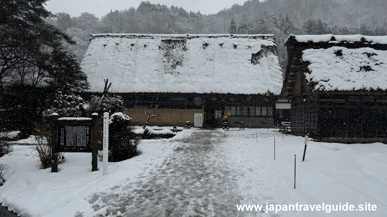 和田家：白川郷の雪景色の見どころ(2)