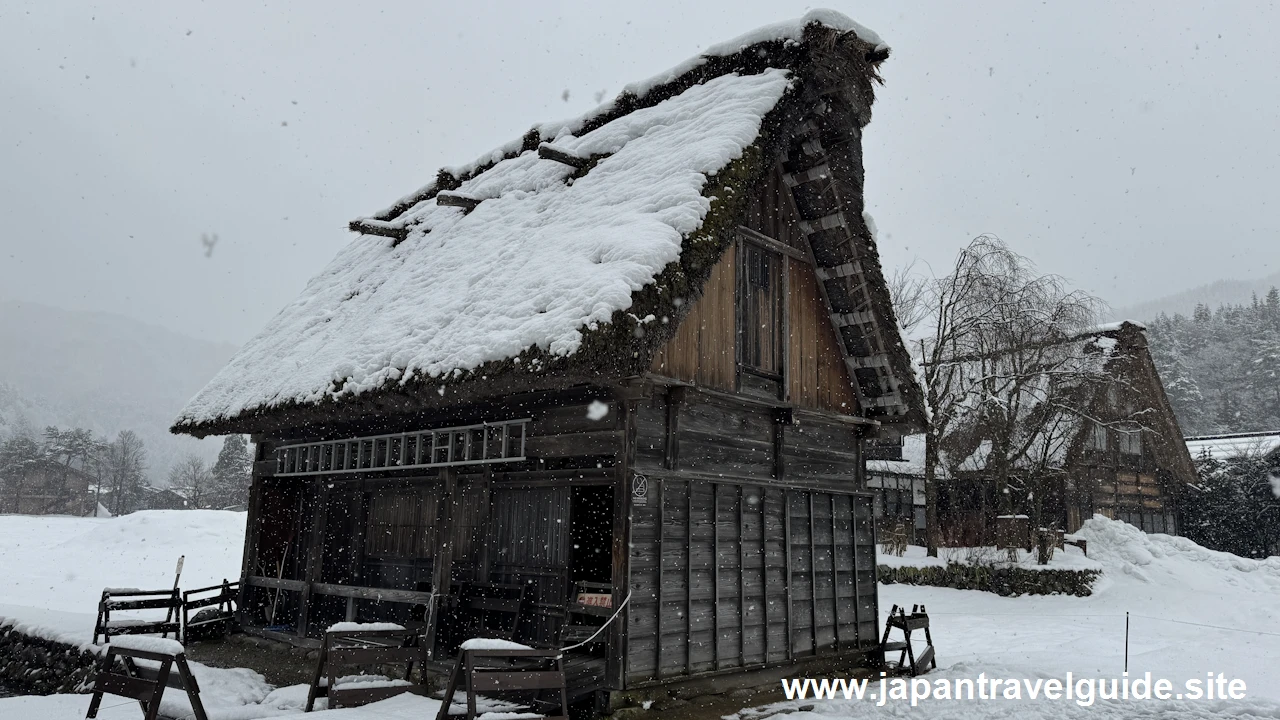 和田家：白川郷の雪景色の見どころ(4)