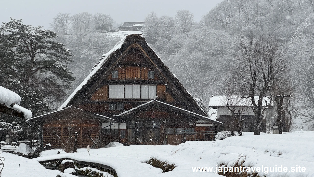 和田家：白川郷の雪景色の見どころ(5)