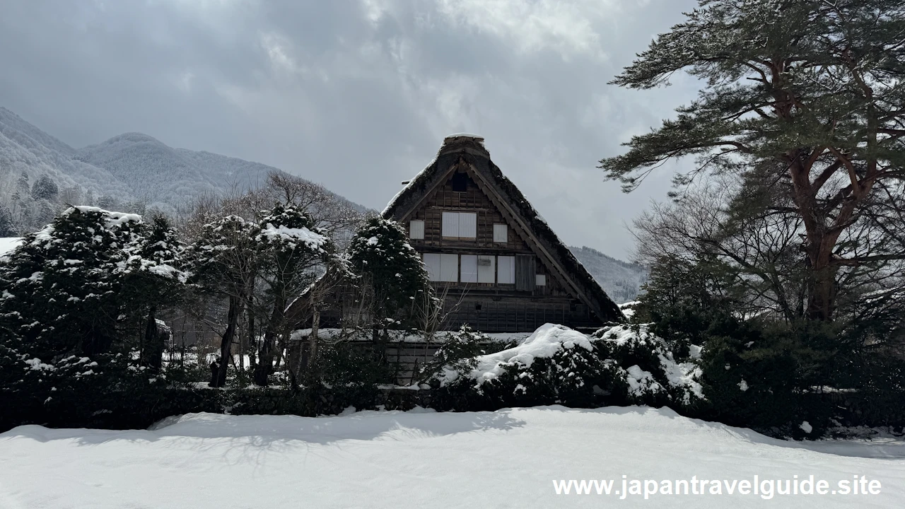 和田家：白川郷の雪景色の見どころ(6)