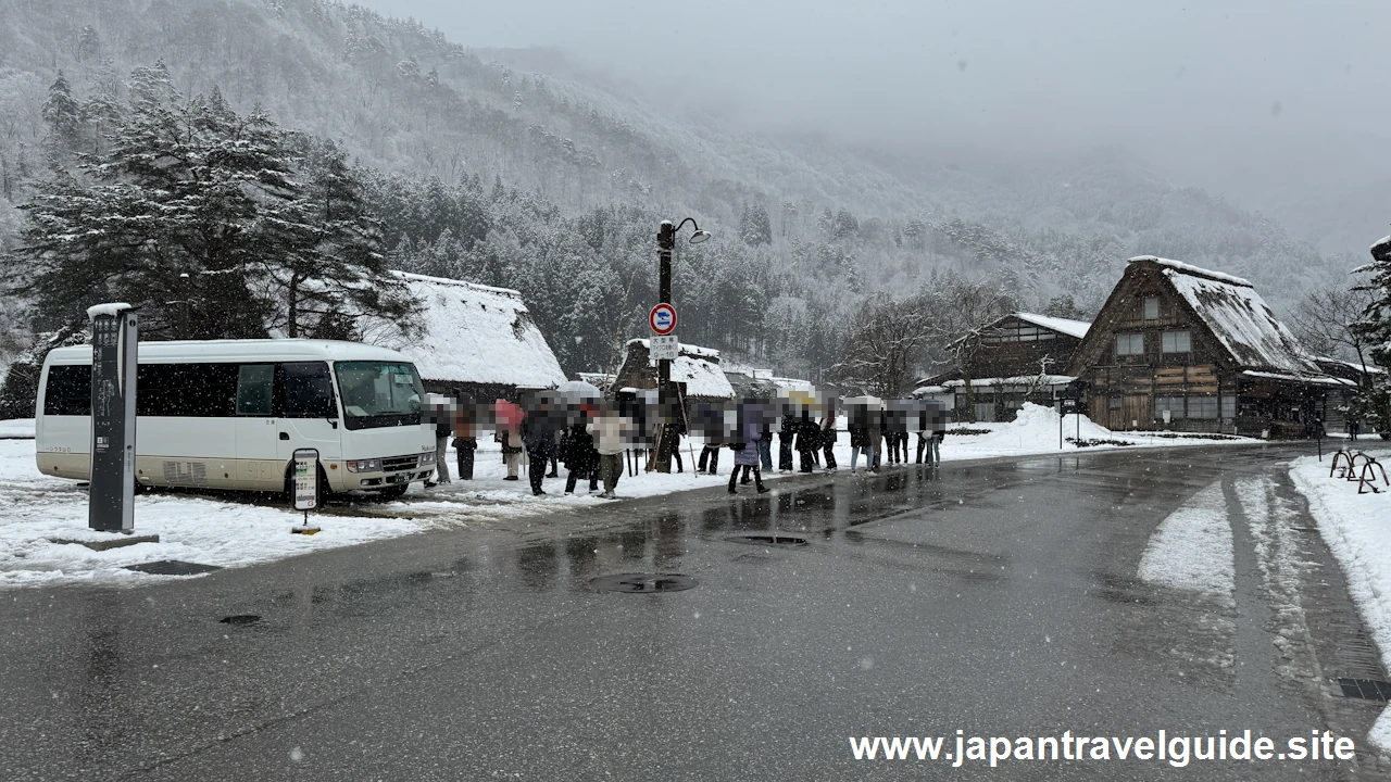 展望台：白川郷の雪景色の見どころ(20)