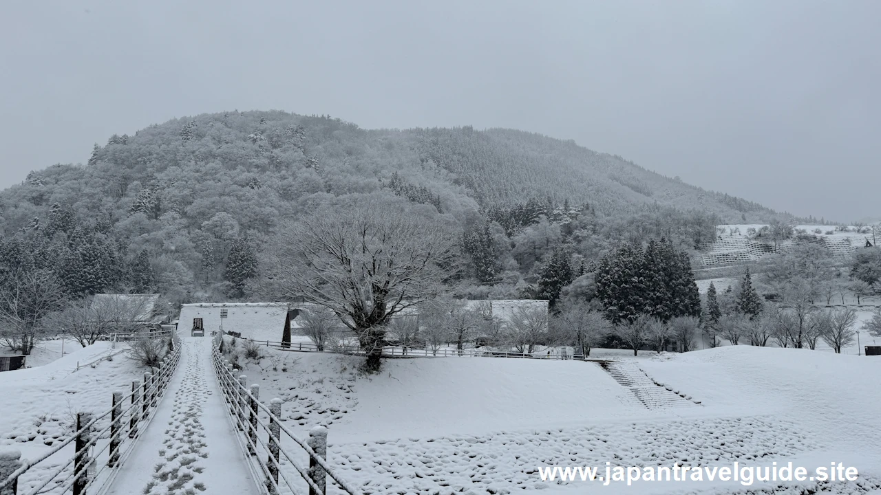 であい橋：白川郷の雪景色の見どころ(7)