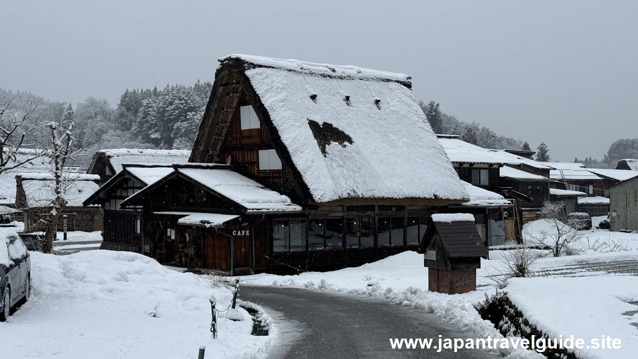 白川郷の街並み：白川郷の雪景色の見どころ(10)