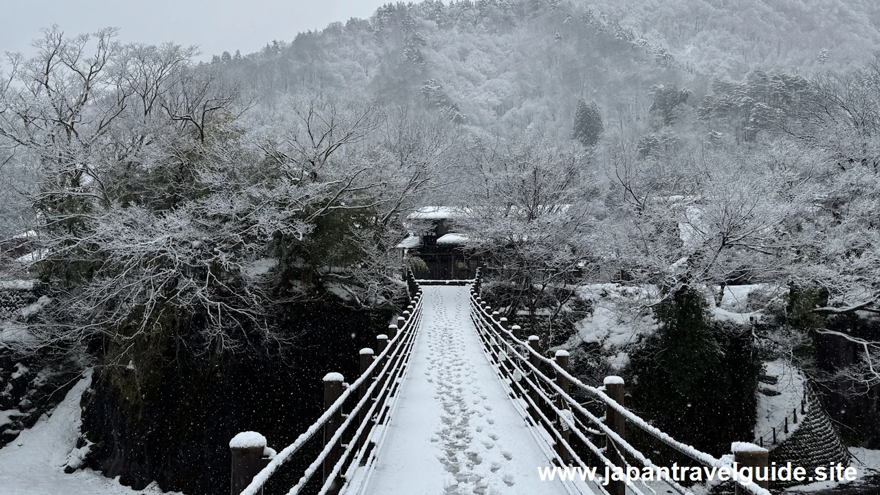 であい橋：白川郷の雪景色の見どころ(8)