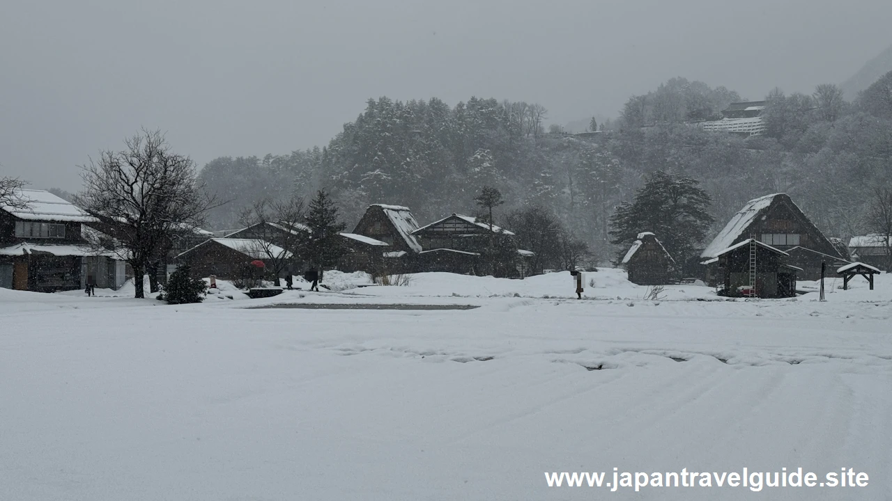 白川郷の街並み：白川郷の雪景色の見どころ(18)