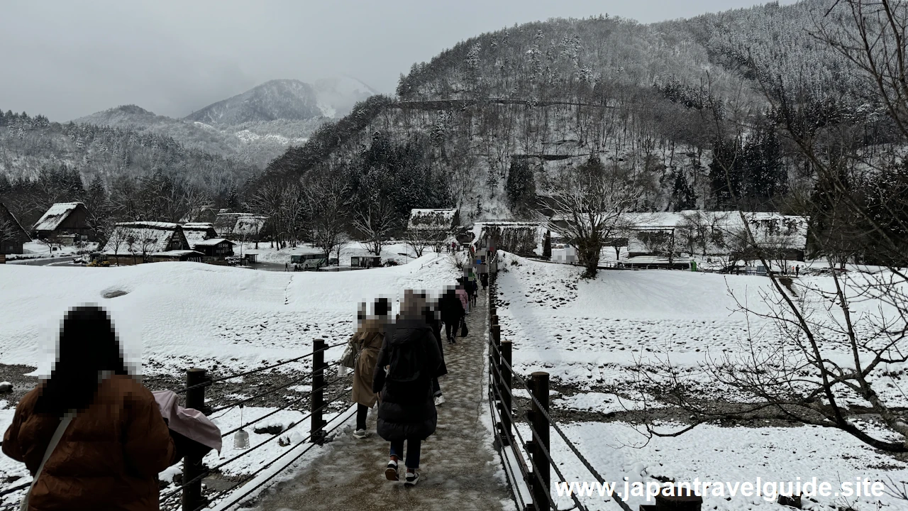 白川郷の街並み：白川郷の雪景色の見どころ(27)