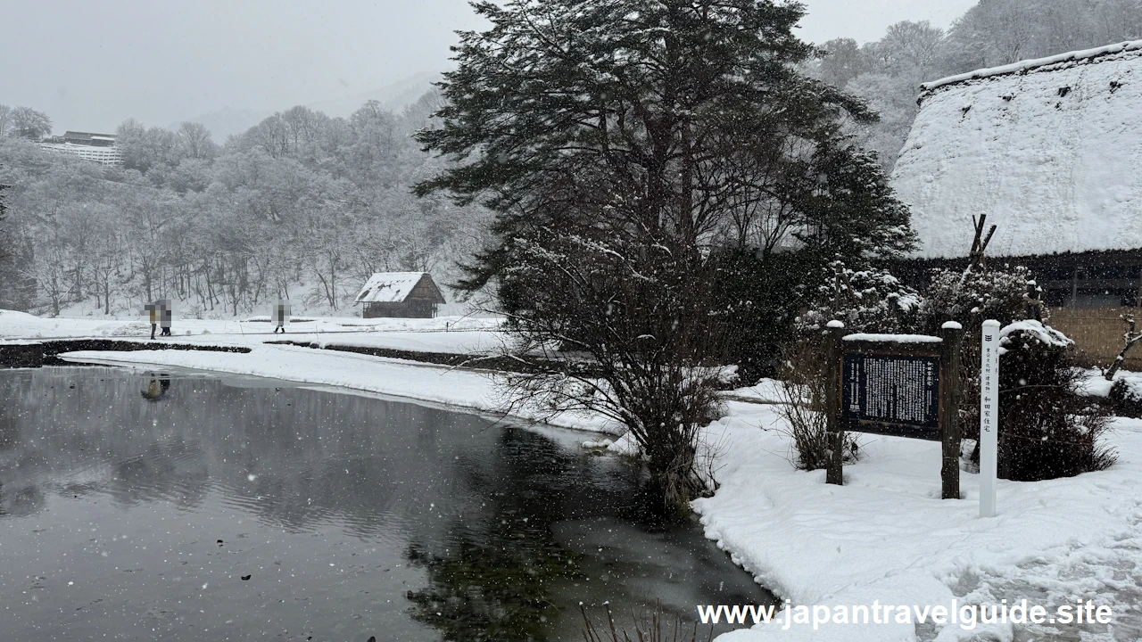 和田家の雪景色：和田家(白川郷)の見どころガイド(1)