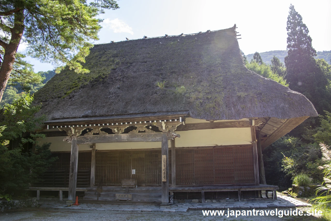 明善寺本堂：明善寺庫裏(白川郷)の見どころガイド(2)