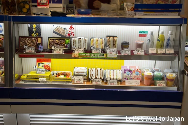 デリカステーションで販売しているお弁当の種類：リニア・鉄道館でのお弁当の持ち込みや飲食できる場所について(17)