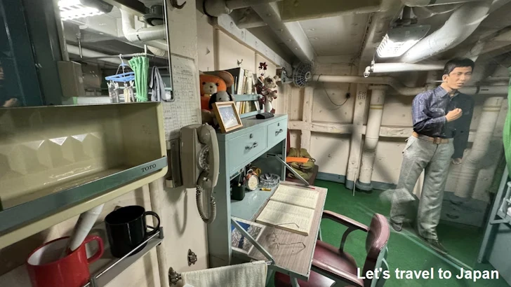 船内の施設を見学：南極観測船ふじの見どころ(33)