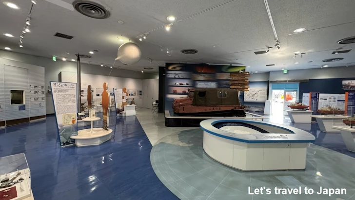 南極の博物館：南極観測船ふじの見どころ(2)