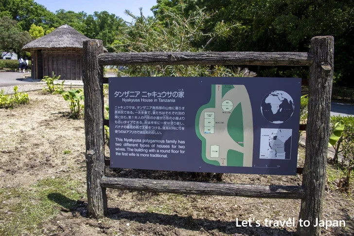 タンザニア ニャキュウサの家：リトルワールドの見どころ(85)