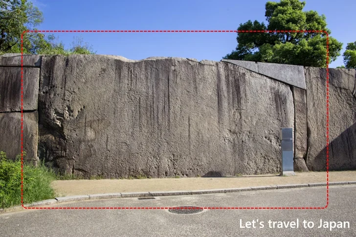 Tako-ishi: Complete guide to the highlights of Osaka Castle Megalith(2)