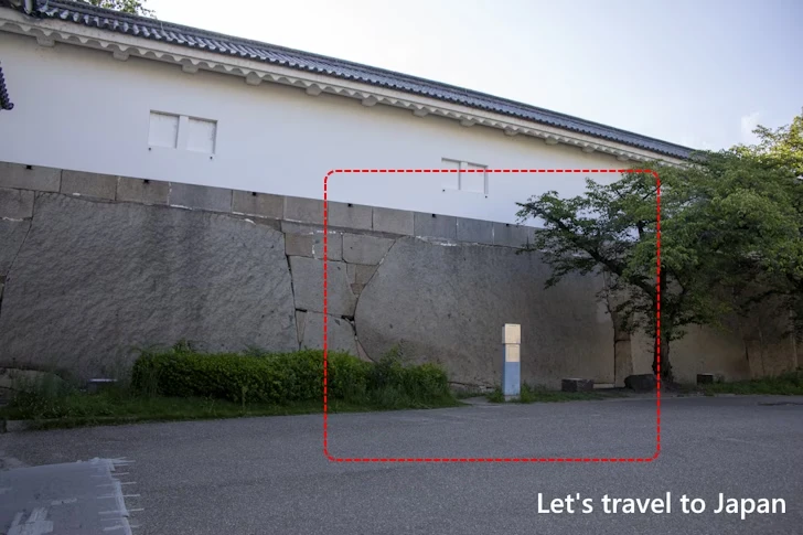 Otemitsuke-ishi: Complete guide to the highlights of Osaka Castle Megalith(20)
