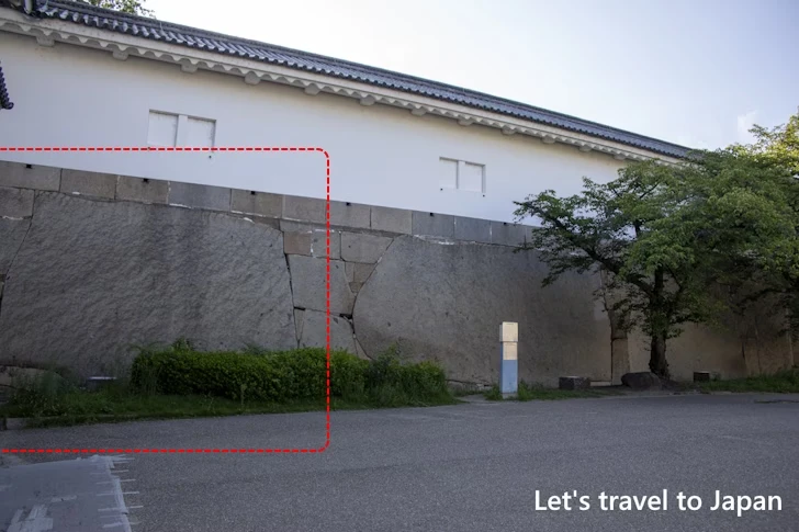 Oteniban-ishi: Complete guide to the highlights of Osaka Castle Megalith(23)