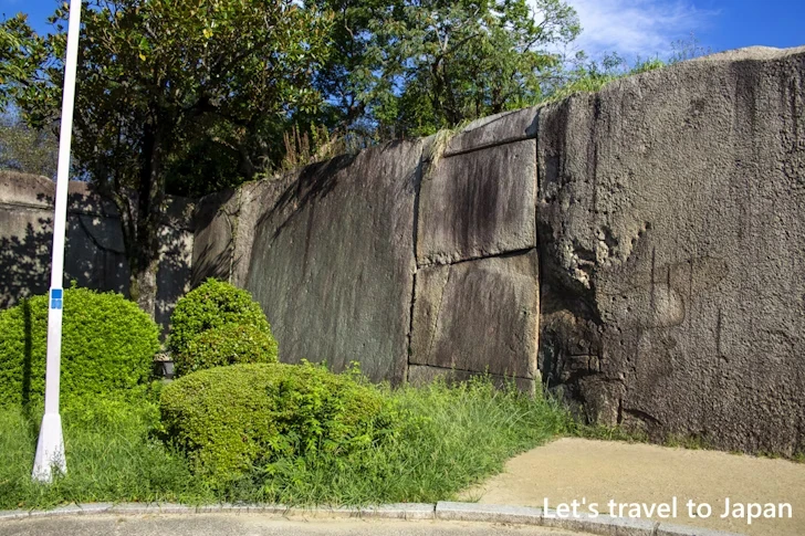 Goban-ishi: Complete guide to the highlights of Osaka Castle Megalith(5)