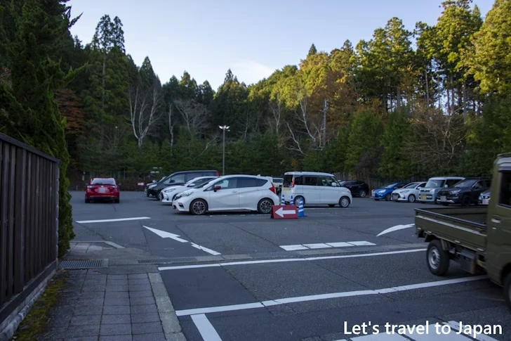 金剛峯寺前第2駐車場：高野山の駐車場完全ガイド(13)