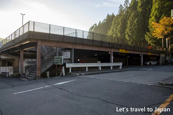 中の橋駐車場：高野山の駐車場完全ガイド(5)