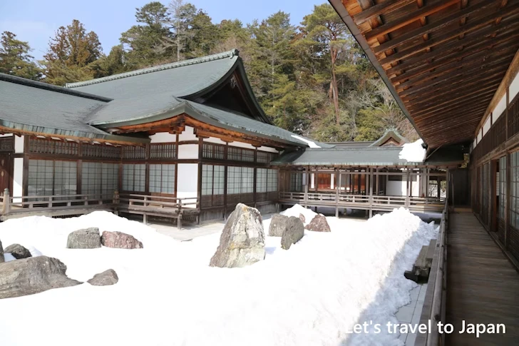 金剛峯寺の雪景色：高野山の雪景色の見どころ完全ガイド(15)