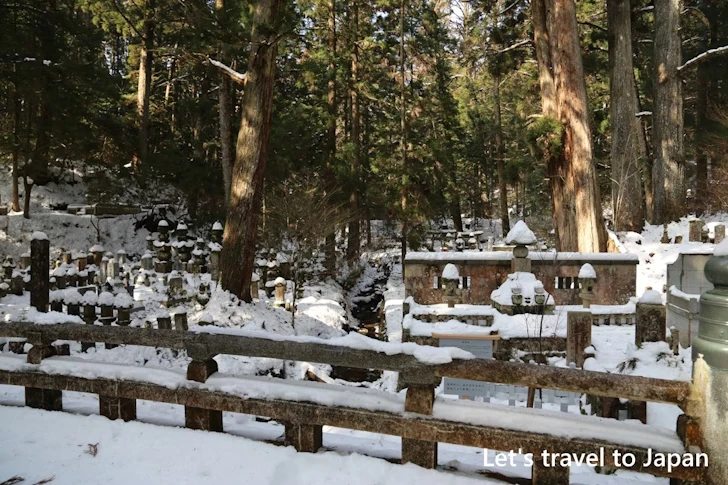 奥の院の雪景色：高野山の雪景色の見どころ完全ガイド(6)