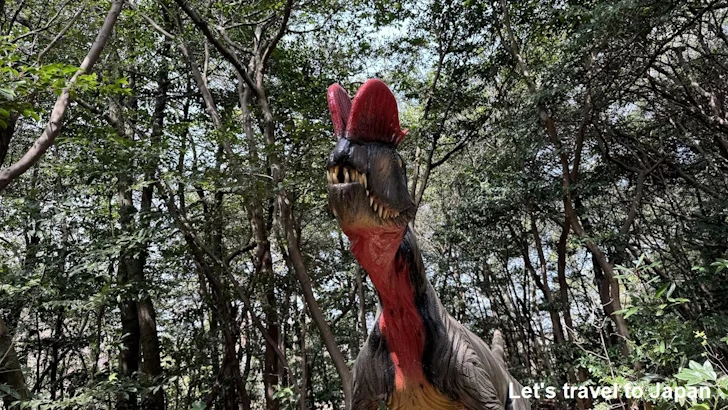 ディロフォサウルス：ディノアドベンチャー名古屋の見どころ(2)