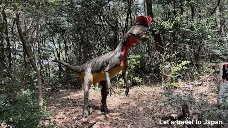 ディロフォサウルス：ディノアドベンチャー名古屋の見どころ(4)