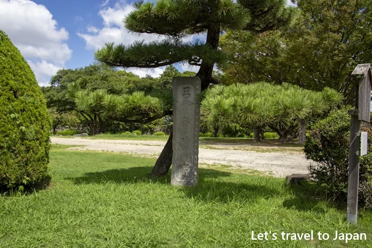 二の丸庭園：名古屋城の見どころ(84)