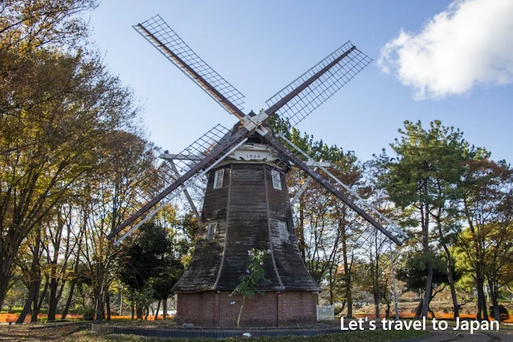 オランダ風車：名城公園の見どころ(12)