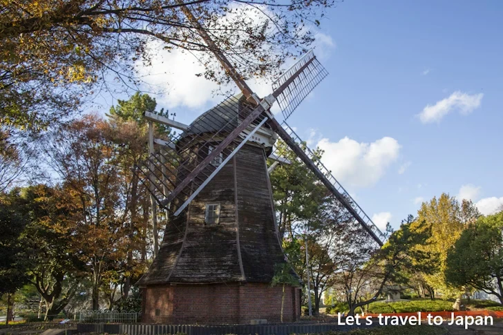 オランダ風車：名城公園の見どころ(13)