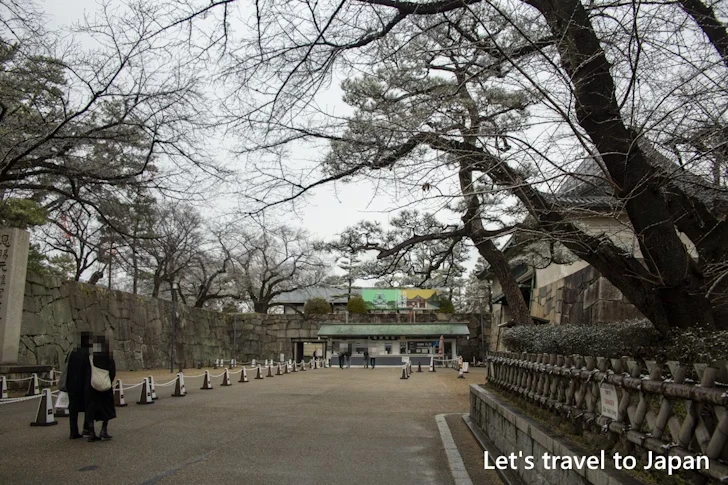 正門から本丸表二之門までの雪景色：熱田神宮の雪景色の見どころ完全ガイド(1)