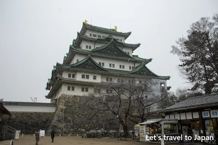 天守閣の雪景色：熱田神宮の雪景色の見どころ完全ガイド(2)